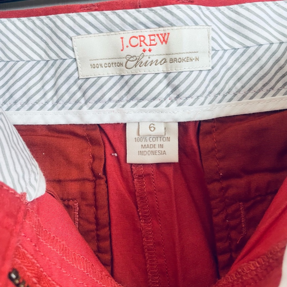 JCrew chino shorts